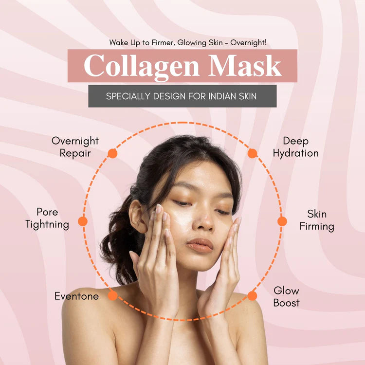 Collagen Night Wrapping Peel Off Mask Pack of 2