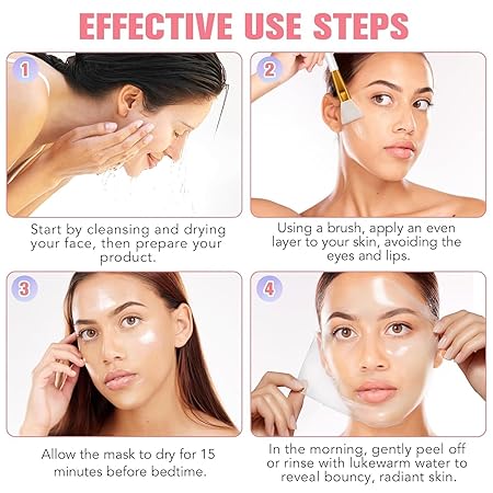 Collagen Night Wrapping Peel Off Mask Pack of 2